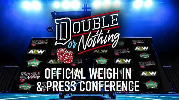Watch Wrestling AEW Double Or Nothing 2019 Weigh In Press Conference