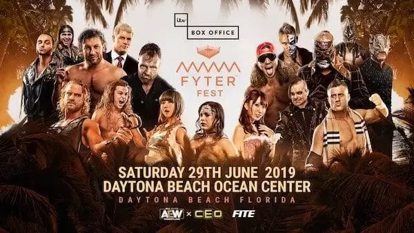 Watch Wrestling AEW Fyter Fest 2019 6/29/19