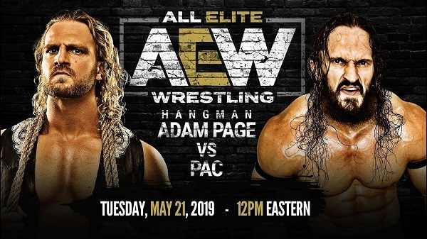 Watch Wrestling AEW PAC Vs Hangman Page 5/18/19