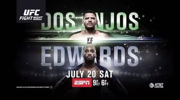 Watch Wrestling Fight Night 156: dos Anjos vs Edwards