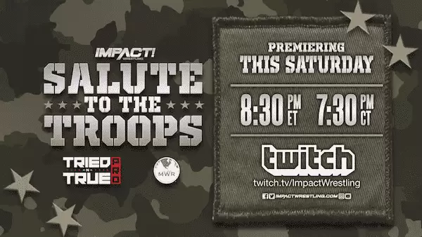 Watch Wrestling iMPACT Wrestling: Salute to the Troops 2019 5/11/19