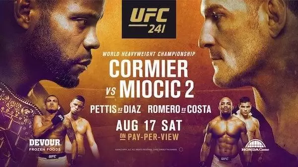 Watch Wrestling UFC 241: Cormier vs. Miocic 2 8/17/19