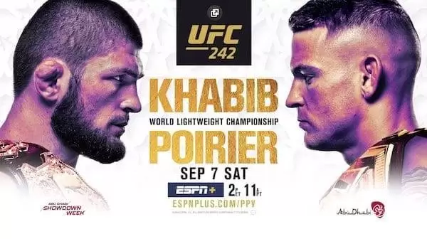 Watch Wrestling UFC 242: Khabib vs. Poirier 9/7/19