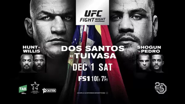 Watch Wrestling UFC Fight Night 142: Dos Santos vs. Tuivasa