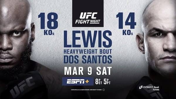 Watch Wrestling UFC Fight Night 146: Lewis vs. Dos Santos