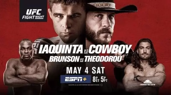 Watch Wrestling UFC Fight Night 151: Iaquinta vs. Cowboy