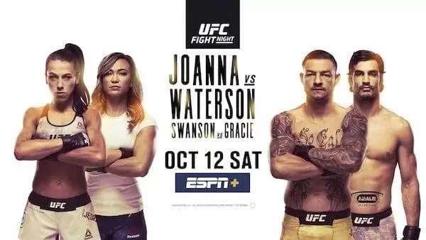 Watch Wrestling UFC Fight Night 161: Joanna vs Waterson 10/12/19
