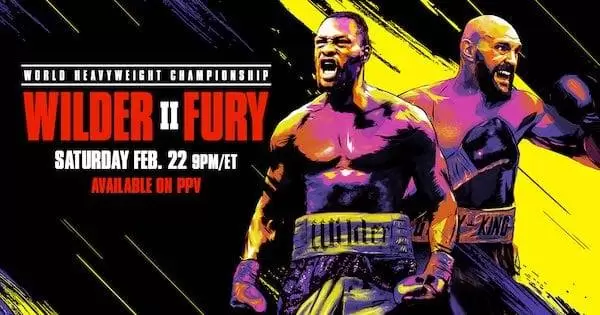 Watch Wrestling Boxing: Wilder vs. Fury II 2020 2/22/20 Online PPV