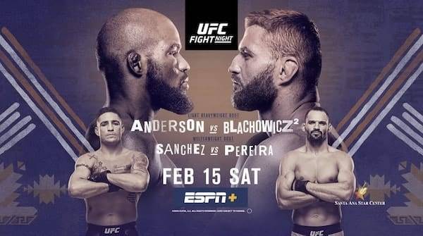 Watch Wrestling UFC Fight Night 167: Anderson vs Blachowicz 2 2/15/20