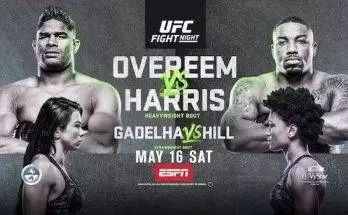 Watch Wrestling UFC Fight Night 172: Overeem vs. Harris 5/16/20 Online