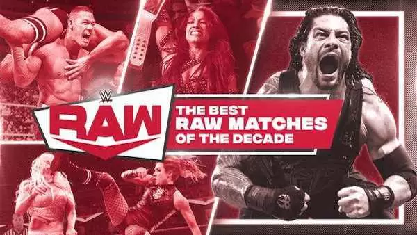 Watch Wrestling WWE The Best Raw Matches Of The Decade 2020