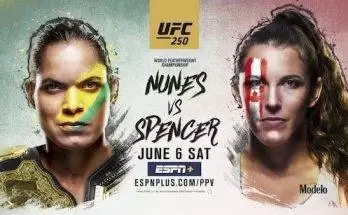 Watch Wrestling UFC 250: Nunes vs. Spencer 6/6/20 Online