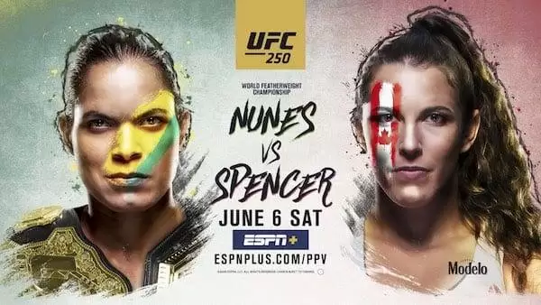 Watch Wrestling UFC 250: Nunes vs. Spencer 6/6/20 Online