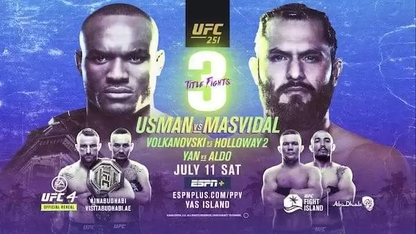 Watch Wrestling UFC 251: Usman vs. Masvidal 7/11/20 Live Online