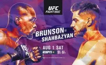 Watch Wrestling UFC Fight Night Vegas 5: Brunson vs. Shahbazyan 8/1/20 Online