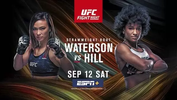 Watch Wrestling UFC Vegas 10: Waterson vs. Hill 9/12/20 Live Online