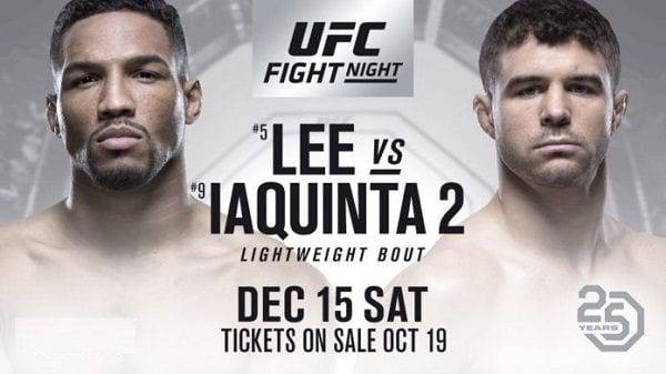 Watch Wrestling UFC on Fox 31: Lee vs. Iaquinta 2