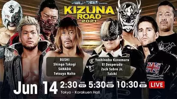 Watch Wrestling NJPW Kizuna Road 2021 6/14/21