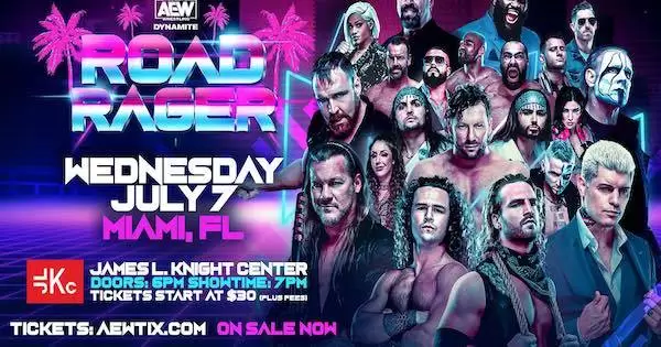 Watch Wrestling AEW Dynamite: Road Rager 2021 7/7/21