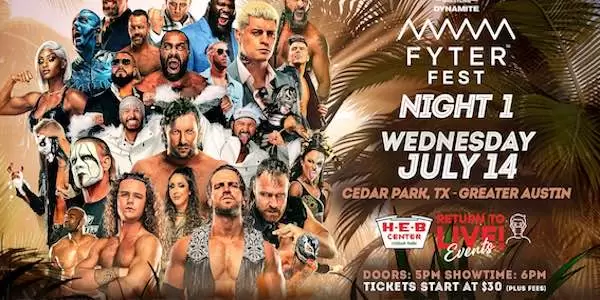 Watch Wrestling AEW Fyter Fest Night 1 7/14/21 Live PPV Online