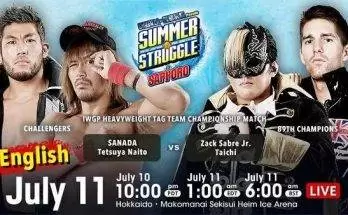 Watch Wrestling NJPW Summer Struggle In Sapporo 2021 7/10/21