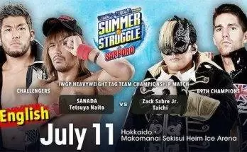 Watch Wrestling NJPW Summer Struggle In Sapporo 7/11/21