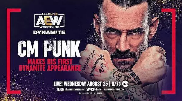 Watch Wrestling AEW Dynamite Live 8/25/21
