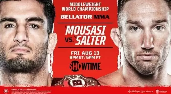 Watch Wrestling Bellator 264: Mousasi vs. Salter 8/13/21