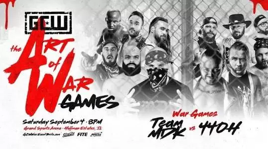 Watch Wrestling GCW Art of War Games 9/4/21