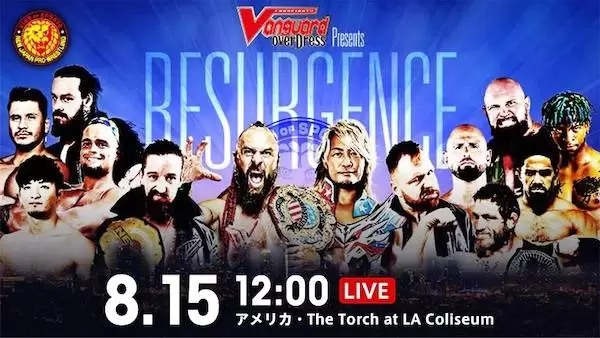 Watch Wrestling NJPW Resurgence 2021 8/15/21