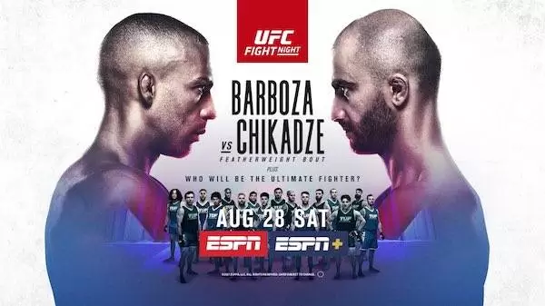 Watch Wrestling UFC Fight Night Vegas 35: Barboza vs. Chikadze 8/28/21
