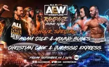 Watch Wrestling AEW Rampage: Grand Slam Live 9/24/21