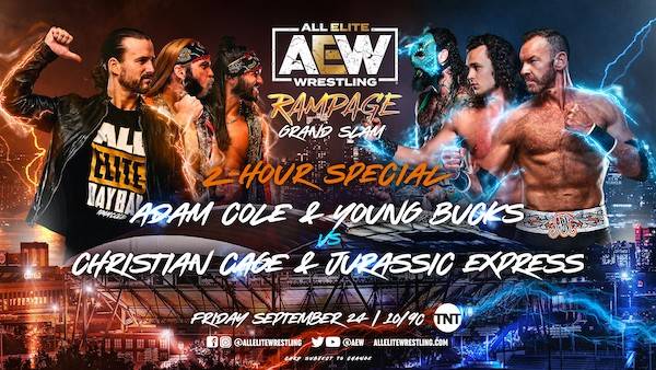 Watch Wrestling AEW Rampage: Grand Slam Live 9/24/21