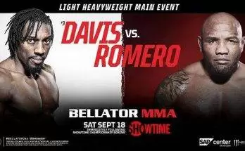Watch Wrestling Bellator 266 Davis vs. Romero 9/18/21