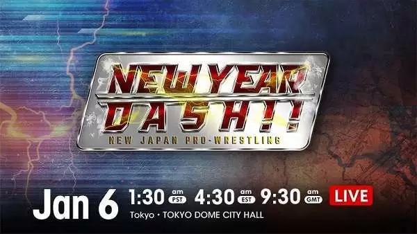 Watch Wrestling NJPW New Year Dash 2021 1/6/21 Live Online