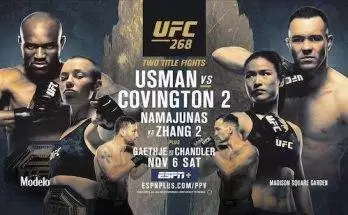 Watch Wrestling UFC 268: Usman vs. Covington 2
