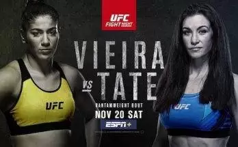 Watch Wrestling UFC Fight Night Vegas 43: Vieira vs. Tate