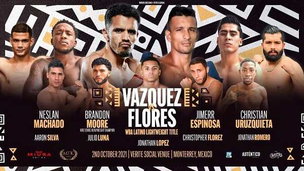 Watch Wrestling Vazquez vs. Flores 10/2/21