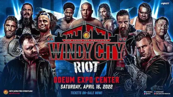 Watch Wrestling NJPW Windy City Riot 4/16/22