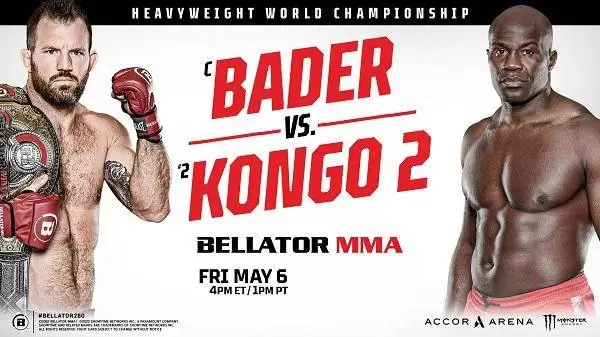 Watch Bellator 280: Bader vs. Kongo 2 5/6/22
