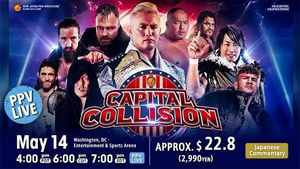 Watch NJPW Capital Collision 5/14/22