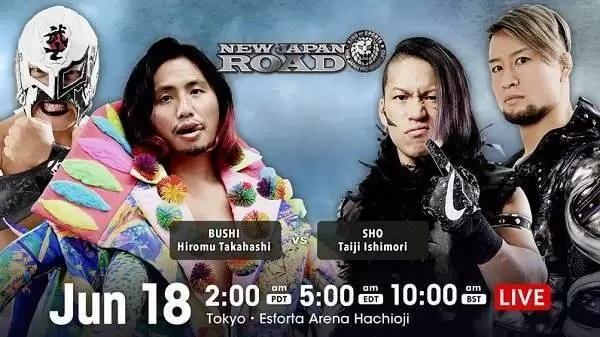 Watch NJPW NEW JAPAN ROAD 6/18/22