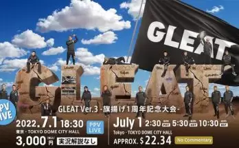 Watch NJPW Gleat Ver.3 7/1/22