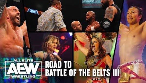 Watch AEW Road to Battle of the Belts III 8/6/22