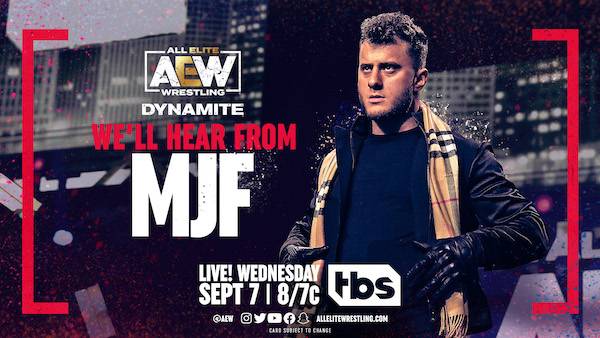 Watch AEW Dynamite Live 9/7/22