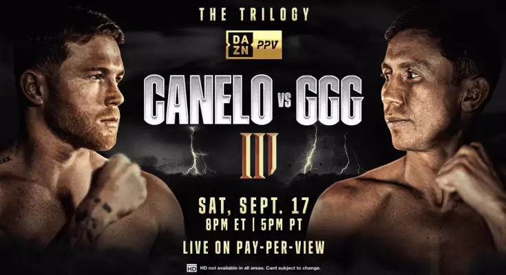 Watch Canelo vs. GGG III The Trilogy PPV 9/17/22