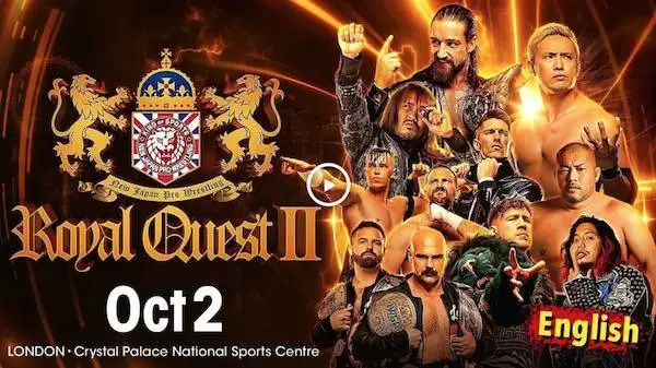 Watch NJPW Royal Quest II Day 2 10/2/22