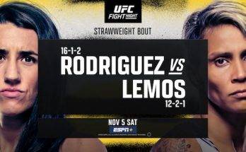 Watch UFC Fight Night Vegas 64: Rodriguez vs. Lemos 11/5/22