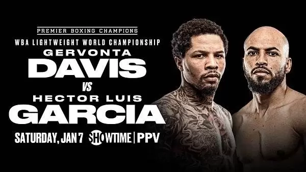 Watch Showtime Boxing PCB: Gervonta Davis vs. Hector Luis Garcia 1/7/23