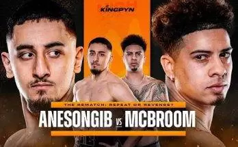 Watch AnesonGib vs. McBroom 2 4/22/23 April 22nd 2023